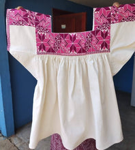 Load image into Gallery viewer, Handwoven Mexican Blouse Punta De Cruz-Made to Order Traditional Huipil Top