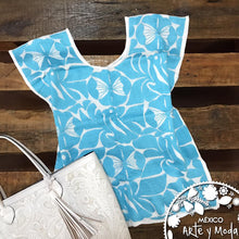 Load image into Gallery viewer, Handmade Oaxaca Embroidered Blouse
