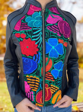 Load image into Gallery viewer, Women's jacket with embroidery made in Mexico
