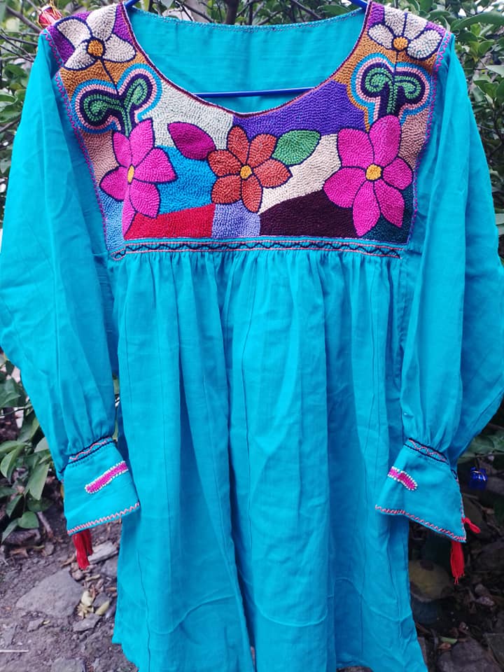 Handmade Embroidered Chiapas Blouse