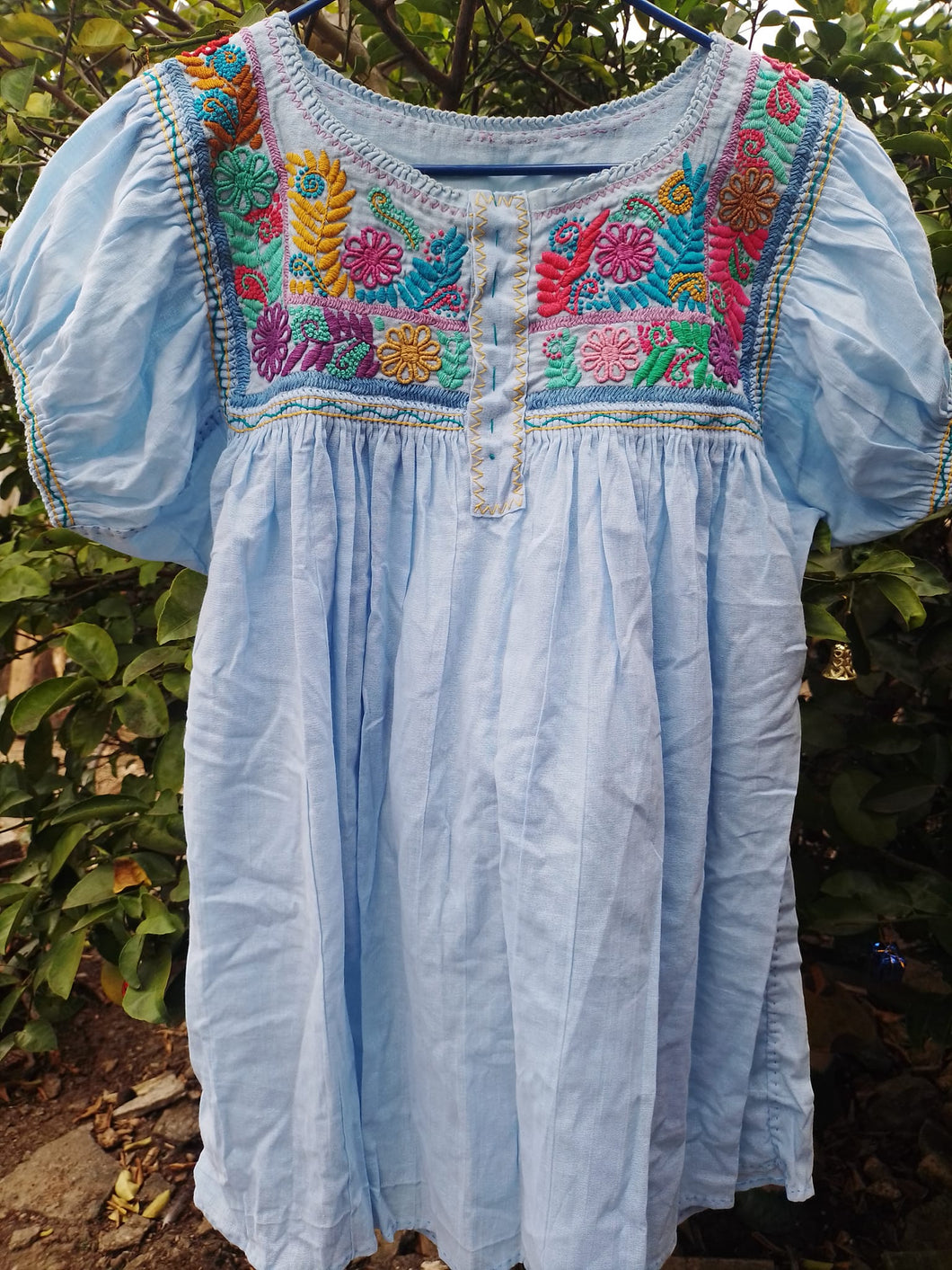 Handmade Embroidered Chiapas Blouse