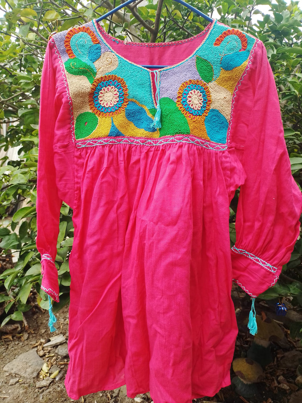 Handmade Embroidered Chiapas Blouse