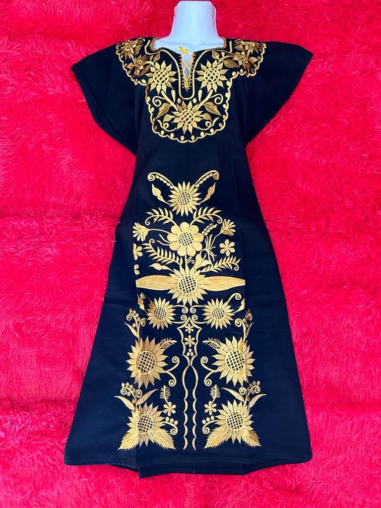 Handmade Embroidered Chiapas Dress