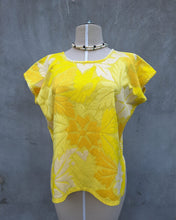 Load image into Gallery viewer, Handmade Yellow Oaxaca Embroidered Blouse
