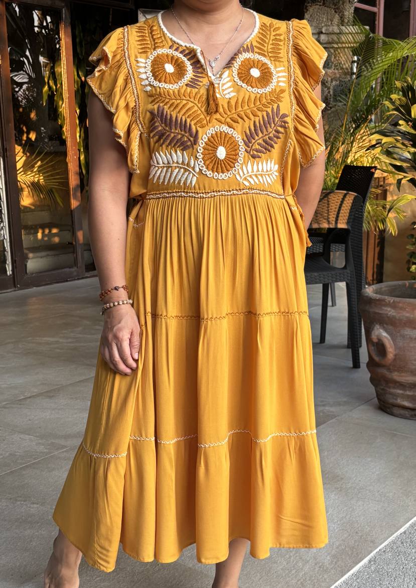 Handmade Embroidered Dress