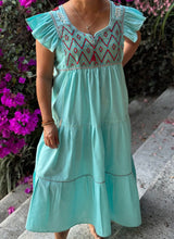 Load image into Gallery viewer, Handmade Embroidered Dress
