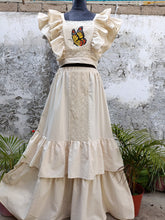 Load image into Gallery viewer, Handmade Butterfly Embroidered Dress
