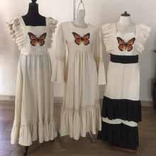 Load image into Gallery viewer, Handmade Butterfly Embroidered Dress
