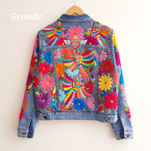 Load image into Gallery viewer, Handmade Embroidered Tenango Jacket
