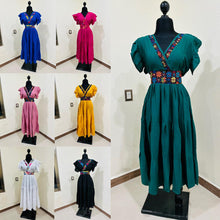 Load image into Gallery viewer, Handmade Embroidered Dress
