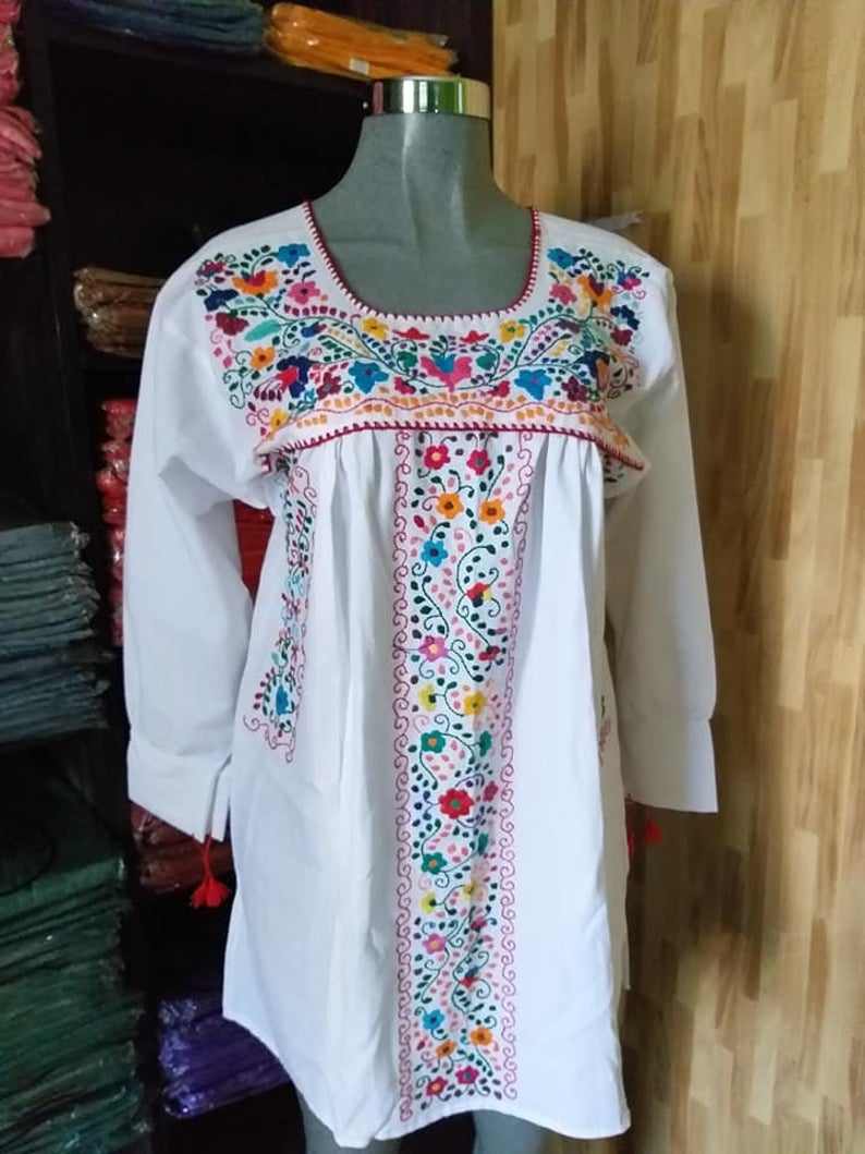 Handmade Blouse With Sleeves.