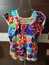 Load image into Gallery viewer, Handmade Embroidered Oaxaca Blouse
